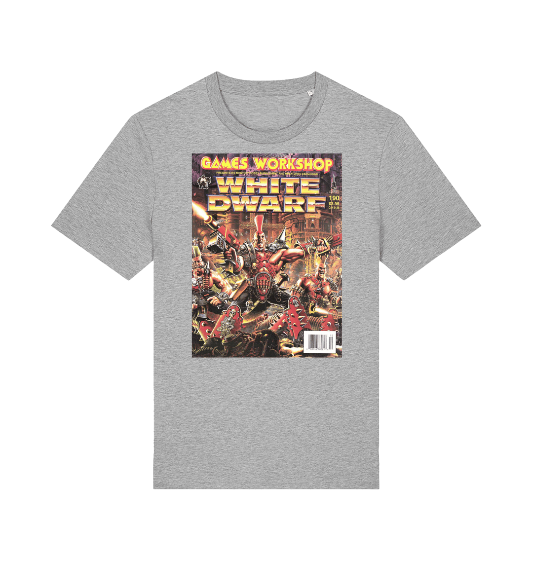 Heather Grey Printed T-shirt Front